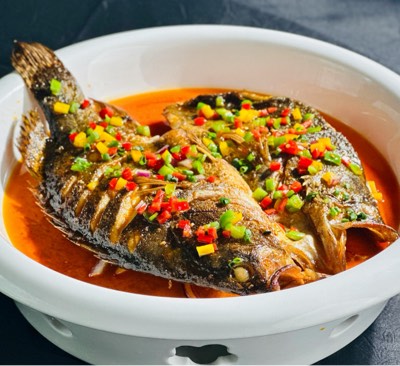 Fish as Chinese new year food